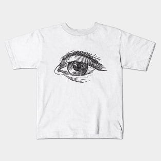 Eye sketch Kids T-Shirt